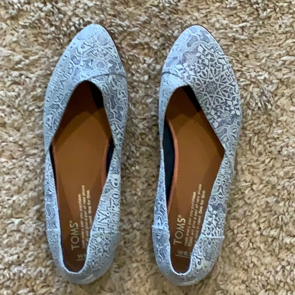 Toms Pointed Toe Flat - image 1